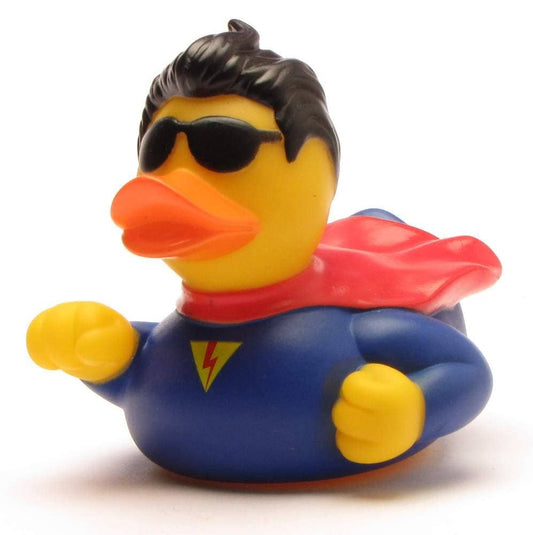 Kumiankka superman - kylpyankka keräilyesine