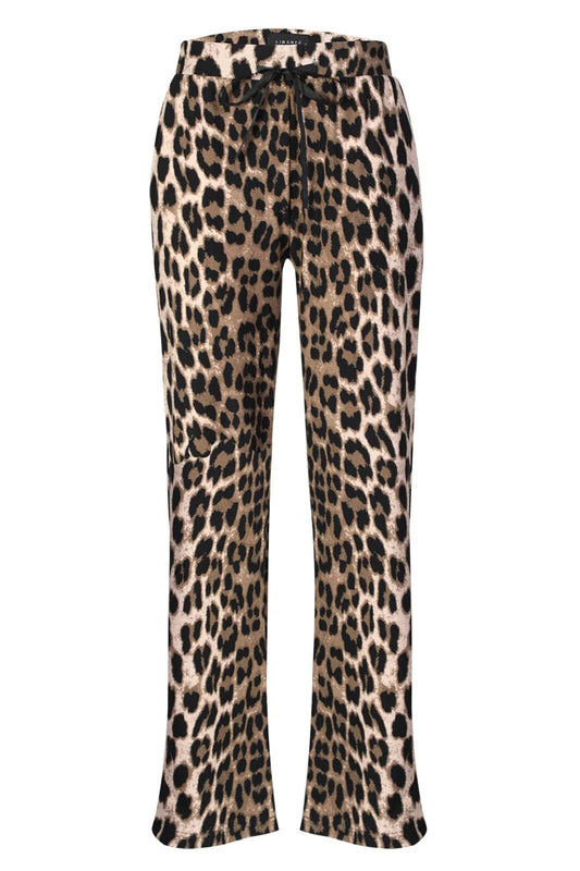 Alma wide pants leopardihousut - Lempi Lifestyle