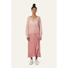 Americandreams Milana-mohairneule - Light Pink - lahjaideat