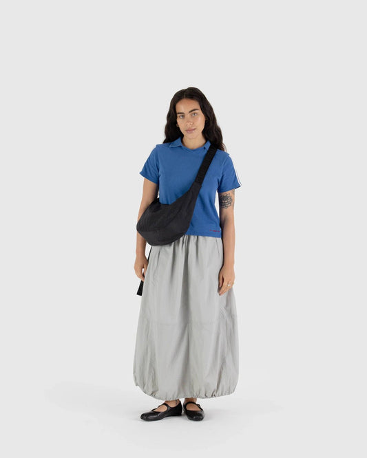 Baggu Medium Nylon Crescent laukku - Musta - Lempi Lifestyle