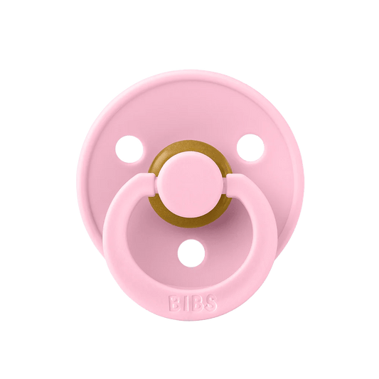 Bibs pyöreä tutti Baby Pink, vaaleanpunainen - luonnonkumia - Lempi Lifestyle