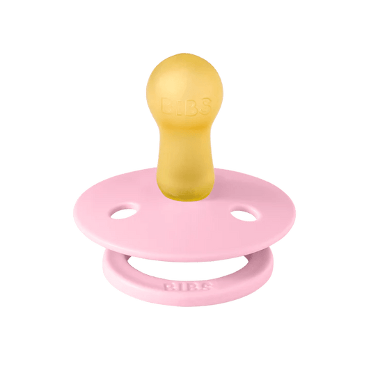Bibs pyöreä tutti Baby Pink, vaaleanpunainen - luonnonkumia - Lempi Lifestyle