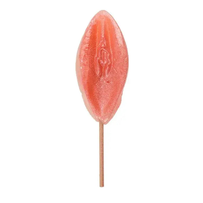 Candy Lollipop Vagina Mansikkamakuinen - k-18, kiva