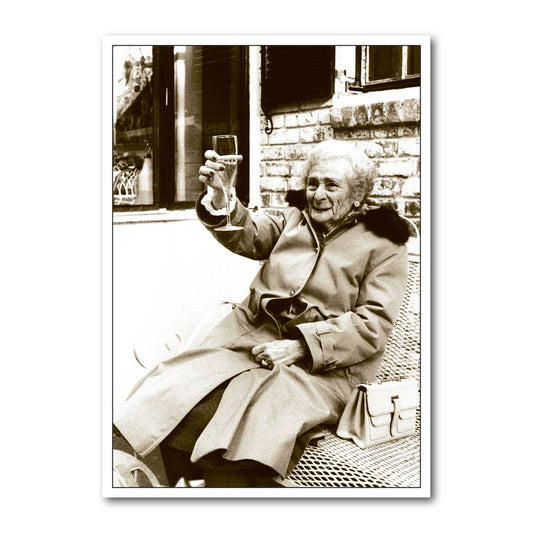 Cheers, Mummo! - postikortti - Lempi Lifestyle