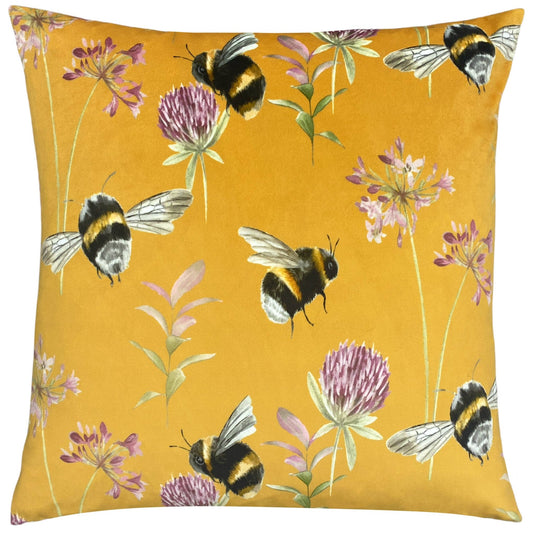 Country Bee Garden koristetyyny – mehiläis - ja kukkakuosi luonnonläheiseen sisustukseen - Lempi Lifestyle