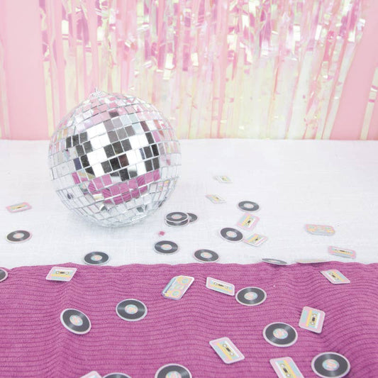 Discopallot 10 cm, 2 kpl paketissa hopea - Lempi Lifestyle