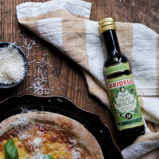 Gridelli Oliiviöljy 250 ml Basilika - Lempi Lifestyle