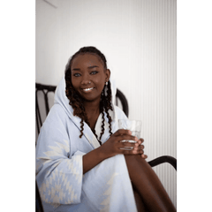 Hamam Inca Kylpytakki Hupulla - Aikuisten Malli - Lempi Lifestyle