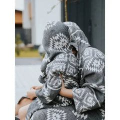 Hamam Inca Kylpytakki Hupulla - Aikuisten Malli - Lempi Lifestyle