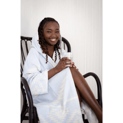 Hamam Inca Kylpytakki Hupulla - Aikuisten Malli - Lempi Lifestyle