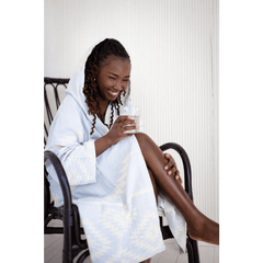 Hamam Inca Kylpytakki Hupulla - Aikuisten Malli - Lempi Lifestyle