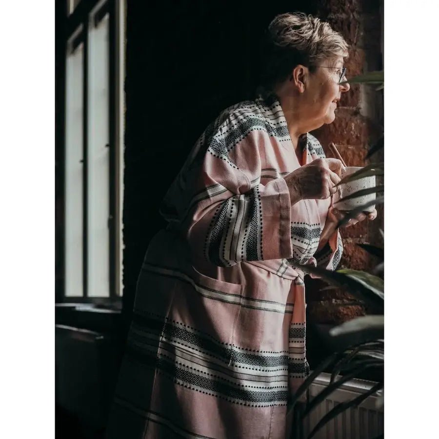 Hamam Together Kylpytakki - Vaaleanpunainen - Lempi Lifestyle