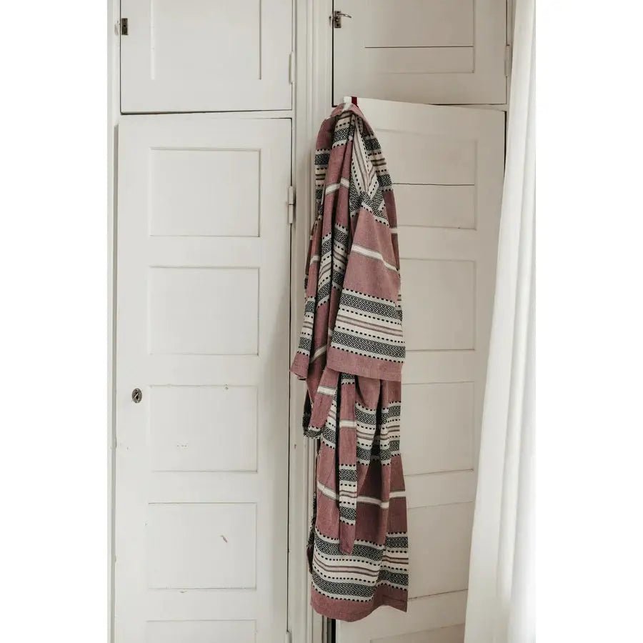 Hamam Together Kylpytakki - Viininpunainen - Lempi Lifestyle