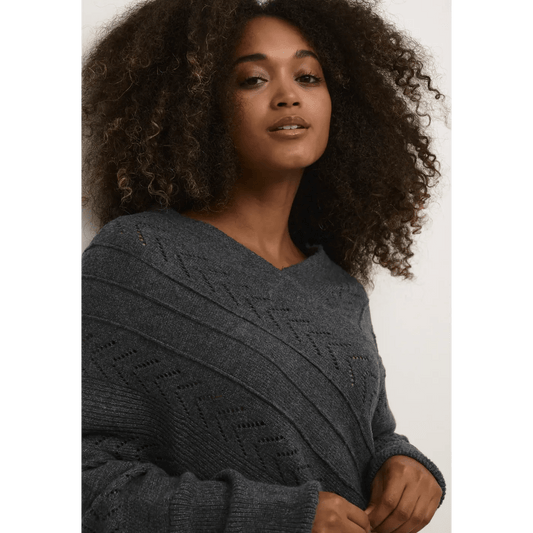 Holiday - Poncho , Tummanharmaa - Lempi Lifestyle