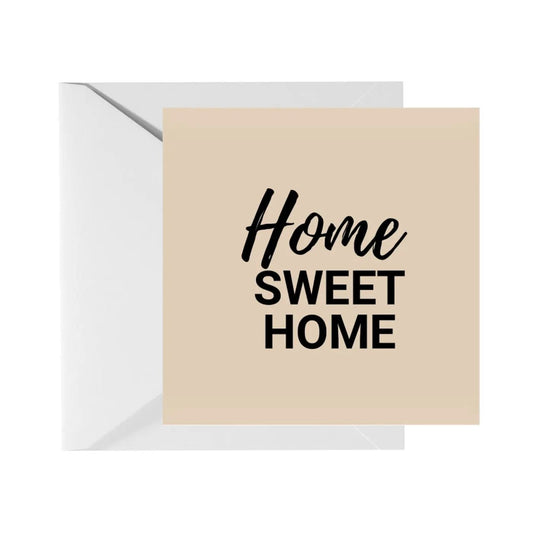 Home Sweet Home - Avattava Postikortti Kirjekuorella - Lempi Lifestyle