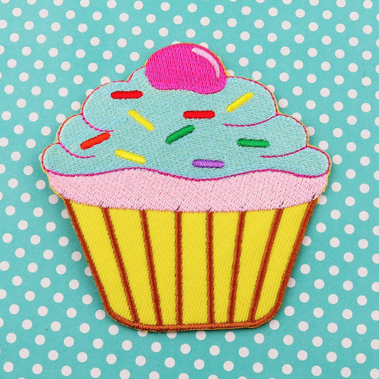 Kangasmerkki silitettävä I cupcake - Lempi Lifestyle