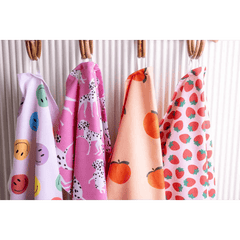 Käsipyyhe Persikka - printillä - Lempi Lifestyle