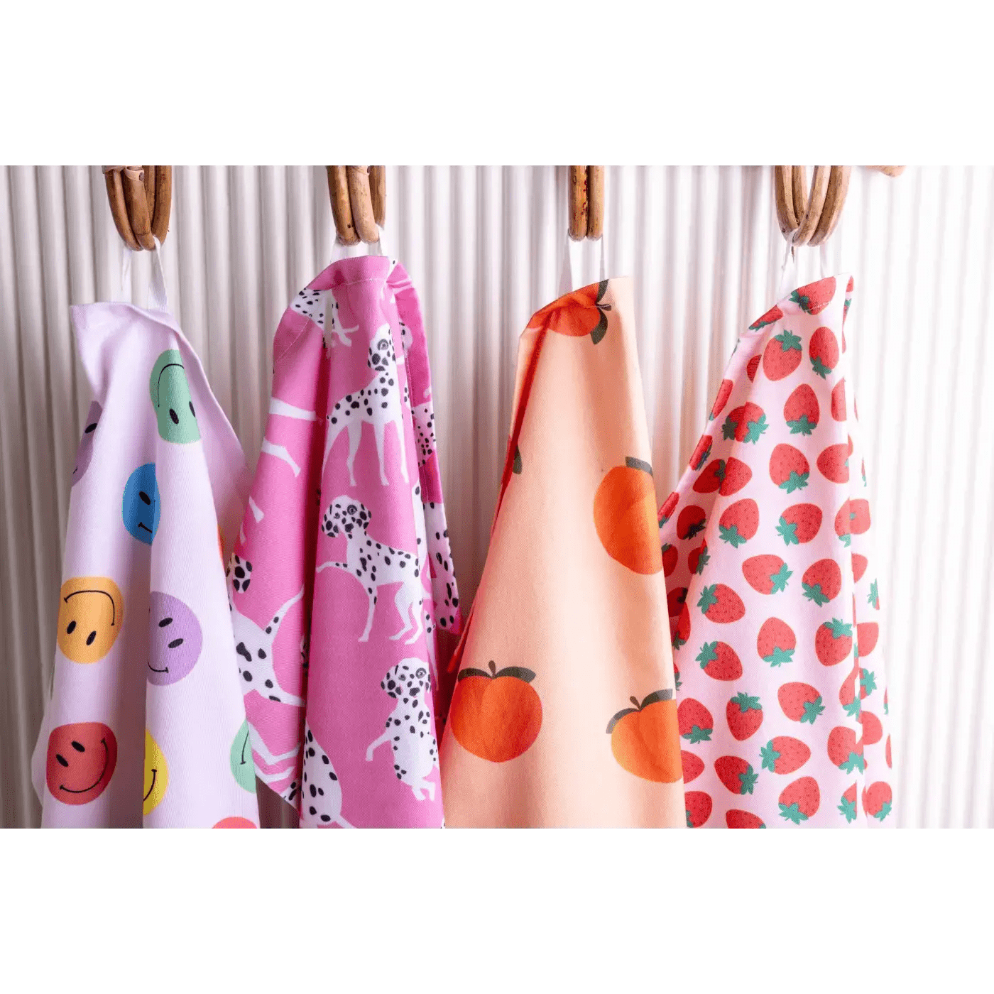 Käsipyyhe Smiley - printillä - Lempi Lifestyle