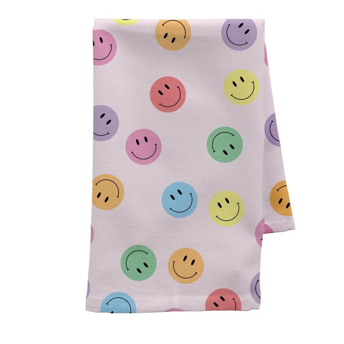 Käsipyyhe Smiley - printillä - Lempi Lifestyle