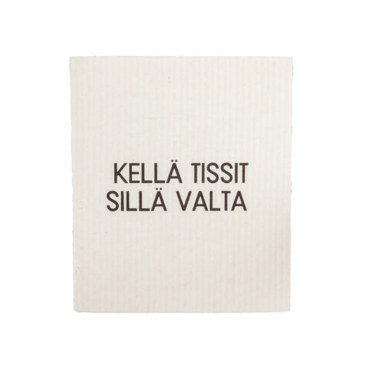 Kellä Tissit sillä Valta - Tiskirätti - Lempi Lifestyle
