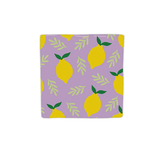 Keraamiset koristelaatat - lemon sitruuna - Lempi Lifestyle