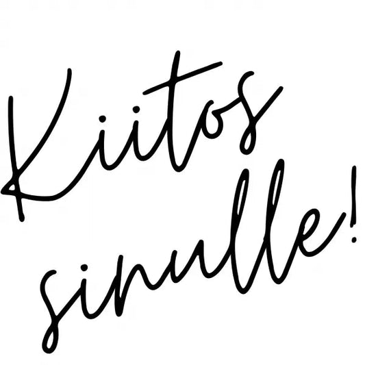 Kiitos Sinulle - Kortti - Lempi Lifestyle