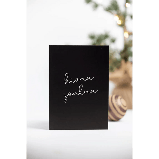 Kivaa Joulua - Kortti - Lempi Lifestyle