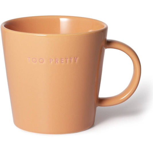 Kuppi TOO PRETTY oranssi - Lempi Lifestyle