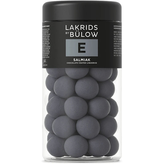 Lakrids by Bülow E - Salmiak - suklaakuorrutettu lakritsi 270 g - Lempi Lifestyle