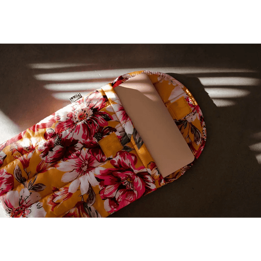 Laptop Case - Mustard Flower - Lempi Lifestyle