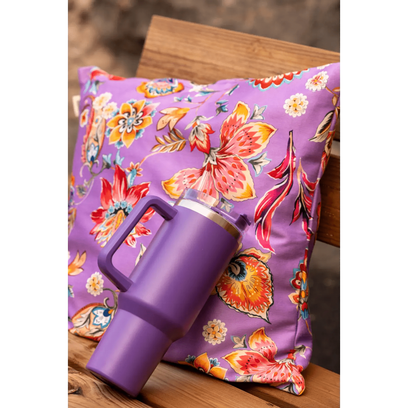 Laventeli Flower - Tyynyliina 50x50 Cm - Lempi Lifestyle