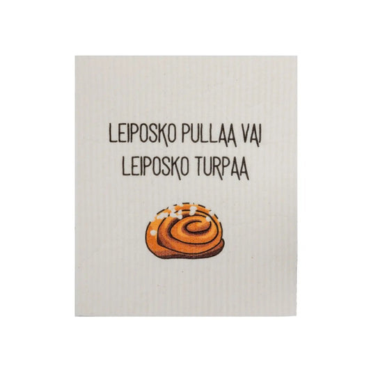 Leiposko Pullaa vai Leiposko Turpaa - Tiskirätti - Lempi Lifestyle
