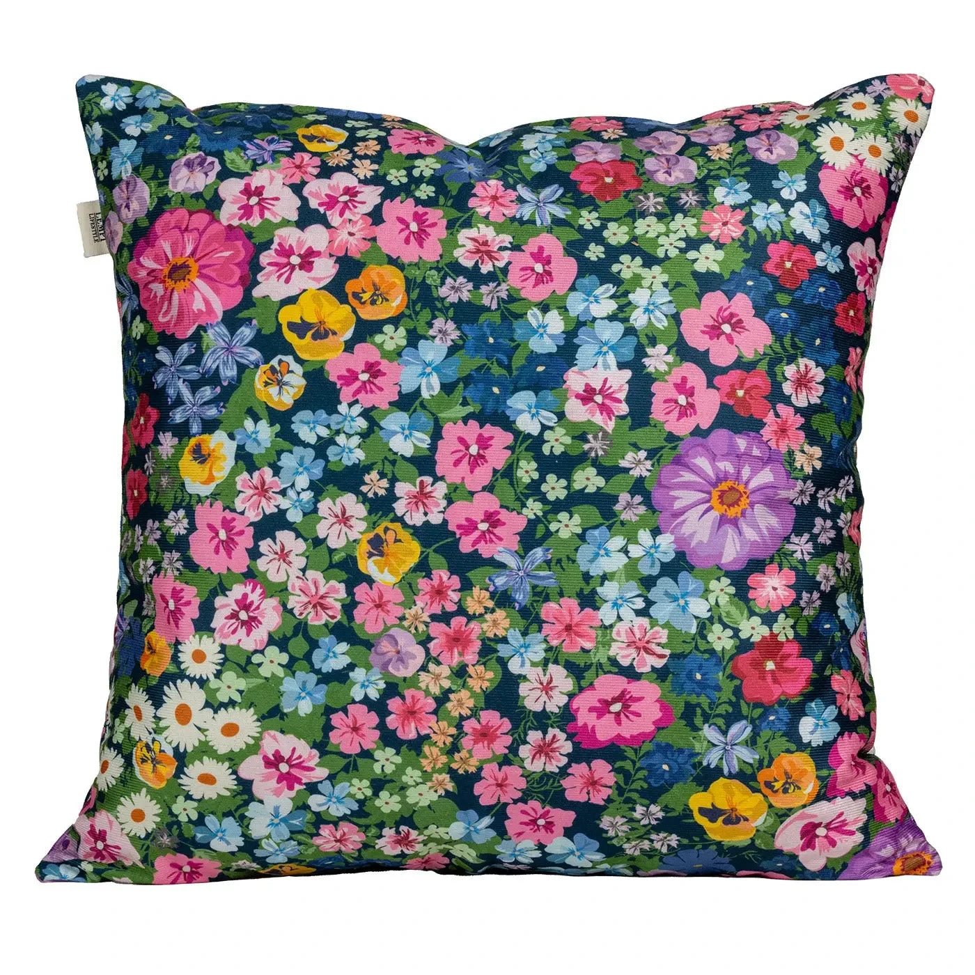 Lempi Colorful Flowers Tyynyliina - Jättityynyliina 70x70 Cm - Lempi Lifestyle