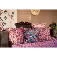 Lempi Colorful Flowers Tyynyliina - Jättityynyliina 70x70 Cm - Lempi Lifestyle