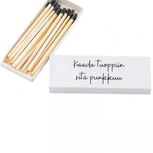 Lempi Kaada Tuoppiin sitä Punkkuu Tulitikut - Tulitikkurasia - Lempi Lifestyle