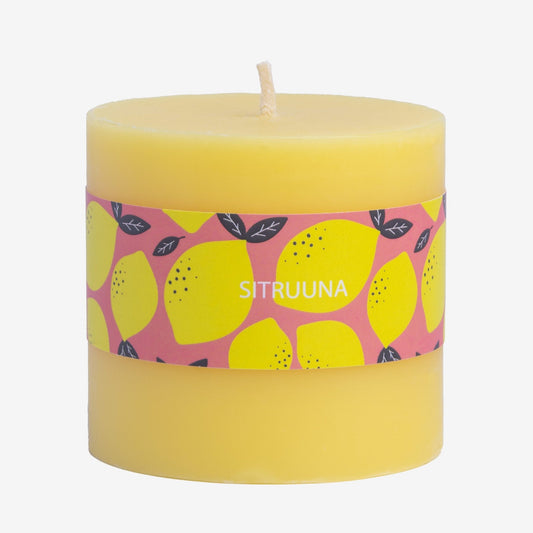 Lempi Lemon - kynttilä, sitruunan tuoksu - Lempi Lifestyle