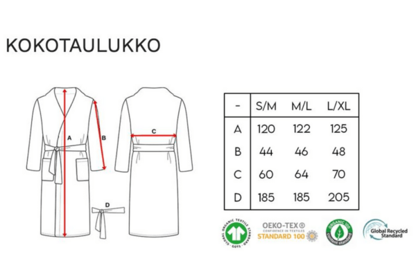 Lempi Waffle Kylpytakki - Lempi Lifestyle