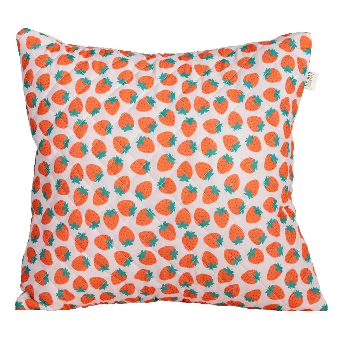 Lempi Mansikka Tyyny - Tikattu Tyynyliina 45x45 Cm - Lempi Lifestyle