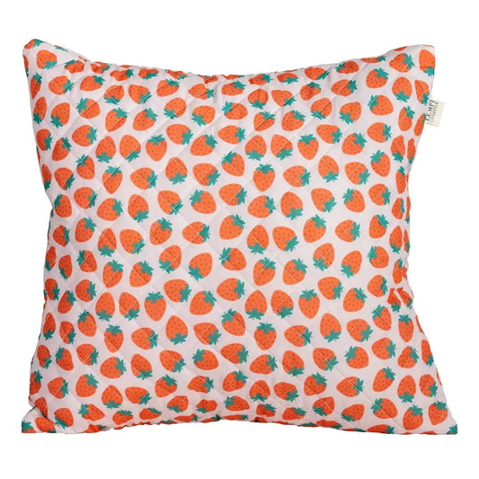 Lempi Mansikka Tyyny - Tikattu Tyynyliina 45x45 Cm - Lempi Lifestyle