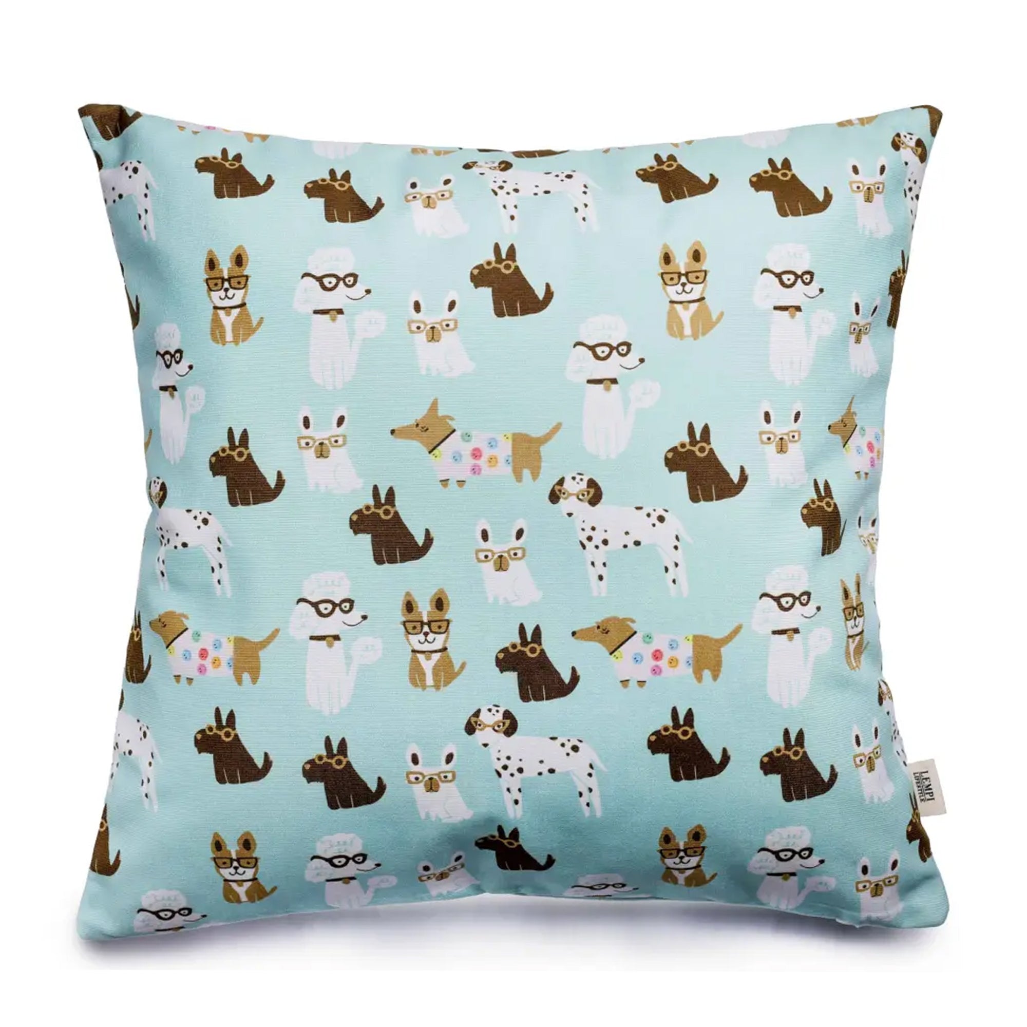 Lempi Mint Dog Tyynyliina - Jättityynyliina 70x70 Cm - Lempi Lifestyle