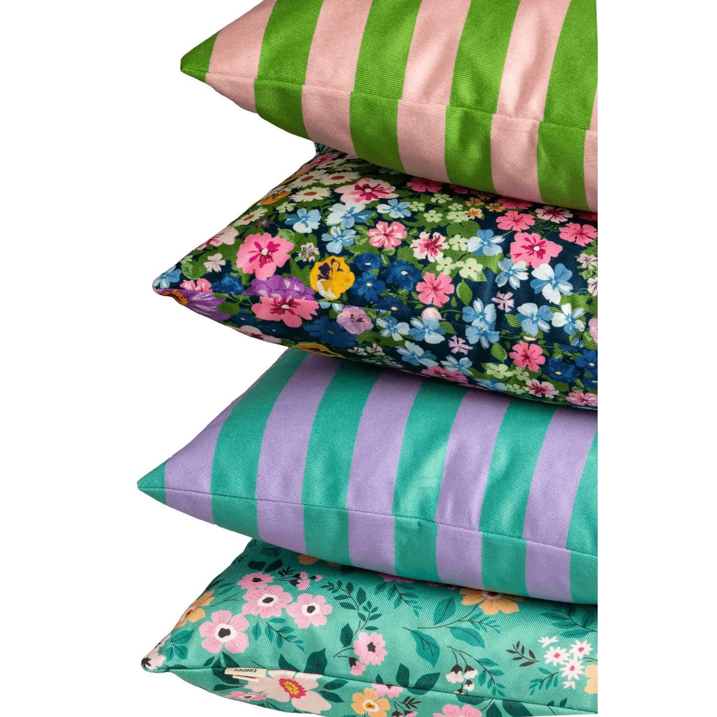 Lempi Mint Flower Tyynynpäällinen I 50x50 Cm - Lempi Lifestyle