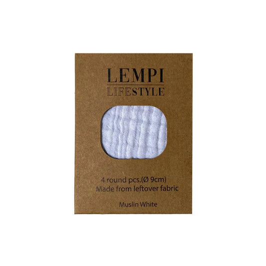 Lempi Muslin Make - up Pads - 4 Kaplı - Lempi Lifestyle