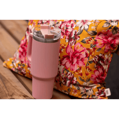 Lempi Mustard Flower Tyynyliina - Jättityynyliina 70x70 Cm - Lempi Lifestyle