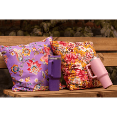 Lempi Mustard Flower Tyynyliina - Jättityynyliina 70x70 Cm - Lempi Lifestyle