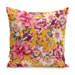 Lempi Mustard Flower Tyynyliina - Jättityynyliina 70x70 Cm - Lempi Lifestyle
