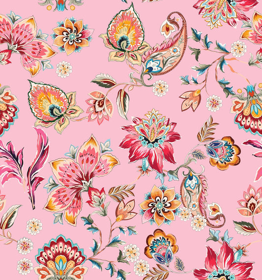 Lempi Pink Flowers Tikkitäkki - Lempi Lifestyle