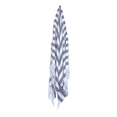 Lempi Stripe Pyyhe - Kylpypyyhe - Musta | Kylpyhuone,
