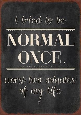 Magneetti - I tried to be normal once - Lempi Lifestyle