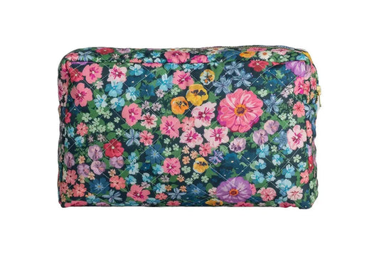 Meikkipussi colorful flowers - Lempi Lifestyle