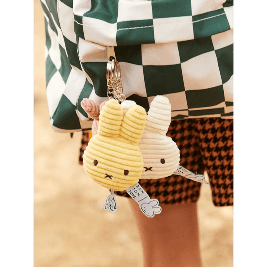 Miffy Flat Keychain Vakosametti Keltainen Avaimenperä - Lempi Lifestyle